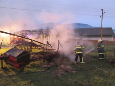 Požar v objektu 7.8.2016
