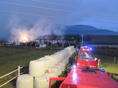 Požar v objektu 7.8.2016