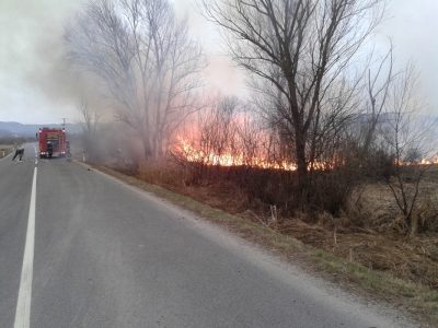 Požari na travniških površinah 15.3.2017, 16:09